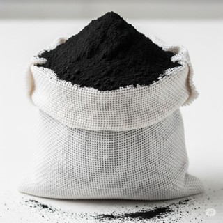 ผงถ่านชาร์โคล แบบผงละเอียด 1 กิโลกรัม และ 500 กรัม