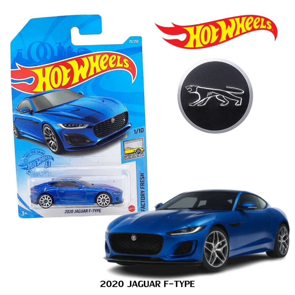 รถฮอตวิว - โมเดลรถเหล็ก HOT WHEELS รุ่น 2020 JAGUAR F-TYPE ลิขสิทธิ์แท้ GGA7 รถของเล่น ของสะสม