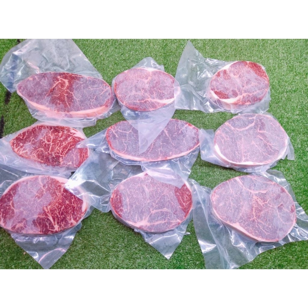 (Wynn Beef 304) Sirloin สันสะโพกตะเข้ Steak ไทย-วากิว