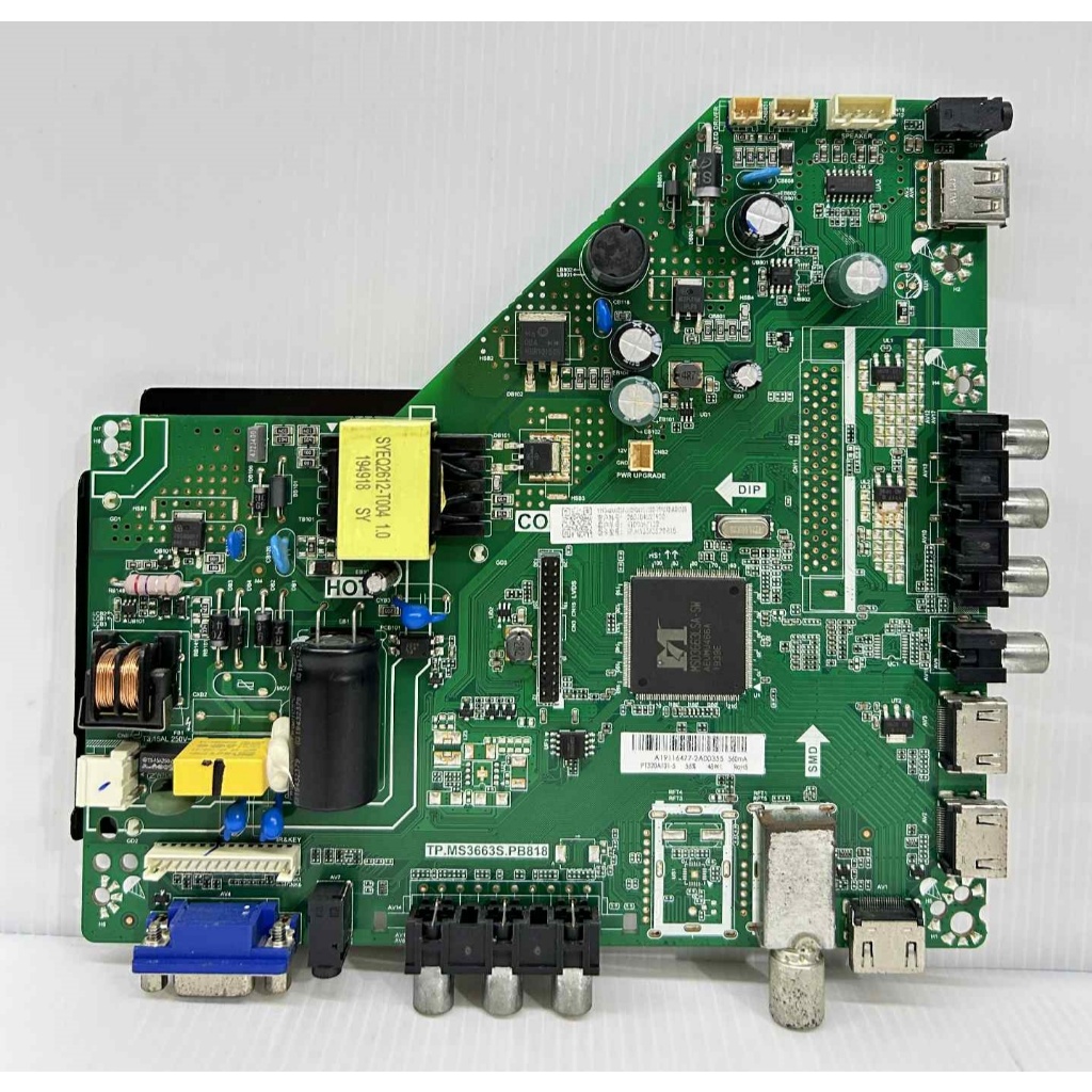 เมนบอร์ด Aconatic รุ่น AN-LT3233 , 32HD512AN พาร์ท TP.MS3663S.PB818 อะไหล่แท้ถอด มือ2 เทสไห้แล้ว