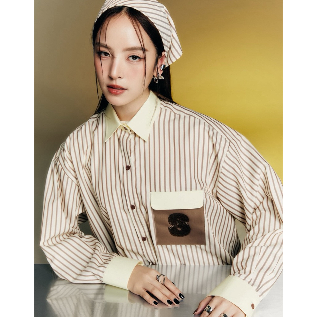 [พร้อมส่ง] New in pack!✨ Sarin.official - PuiPui shirt เสื้อเชิ้ตแขนยาว