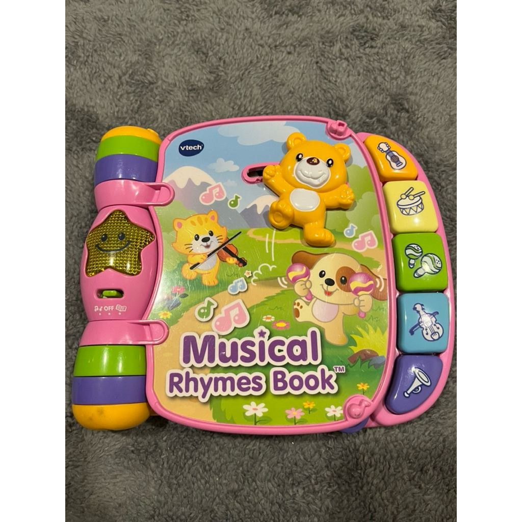 Vtech Musical Rhymes Book หนังสือเพลง (มือสอง)