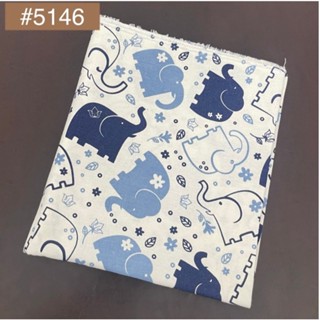 ผ้าฝ้ายพิมพ์ลาย ผ้าฝ้ายเชียงใหม่ ผ้าเนื้อนุ่ม (เซท2)(หน้าผ้า…