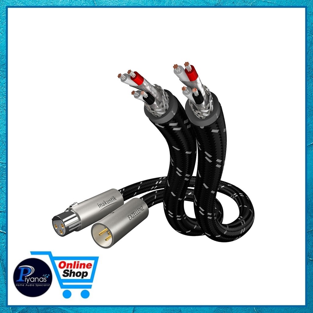 INAKUSTIK : EXCELLENZ AUDIO XLR (1.5M)/(3.0M) /Piyanas electric/ปิยะนัส อิเล็คทริคส์