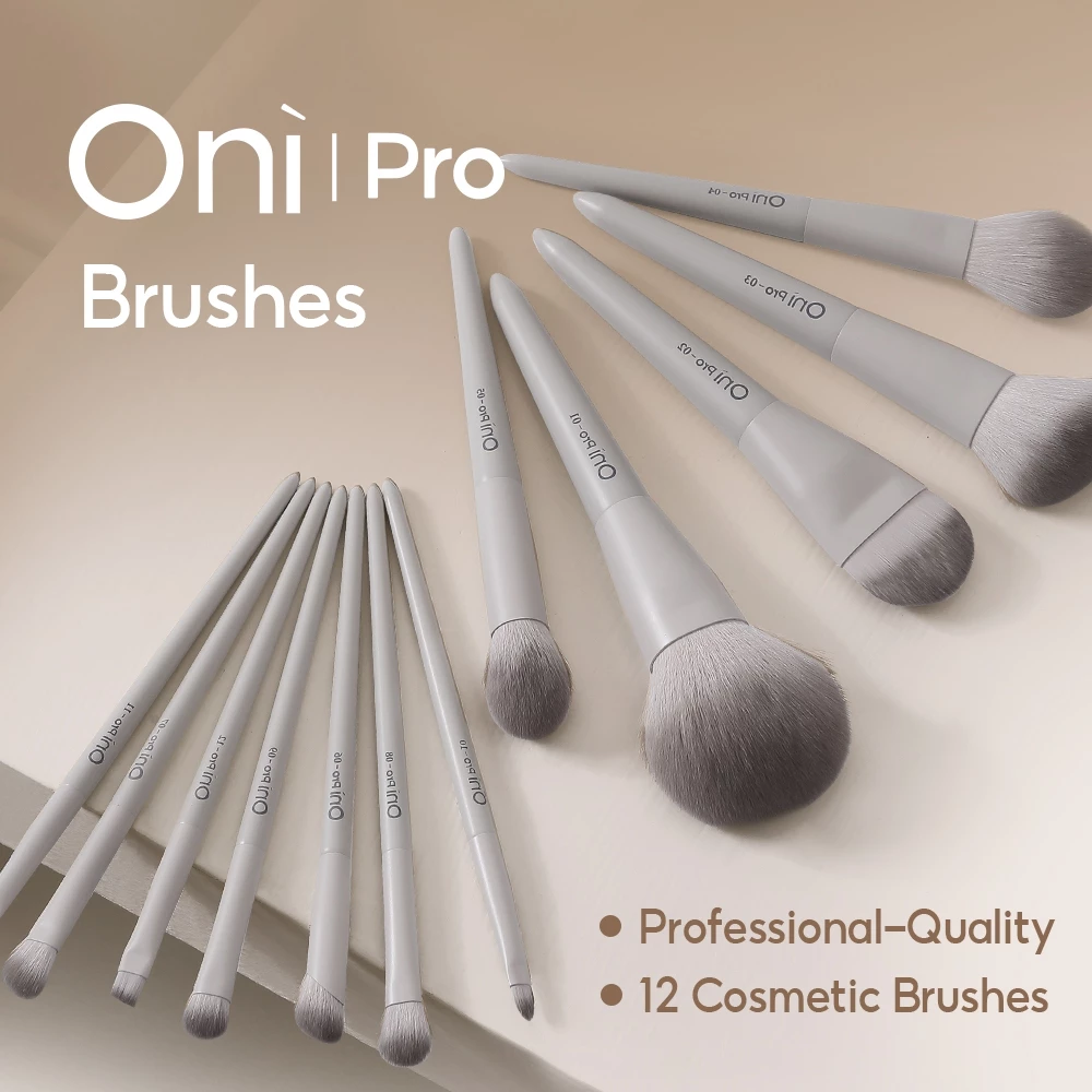 Oni Pro Makeup Brush 12pcs แปรงแต่งหน้า