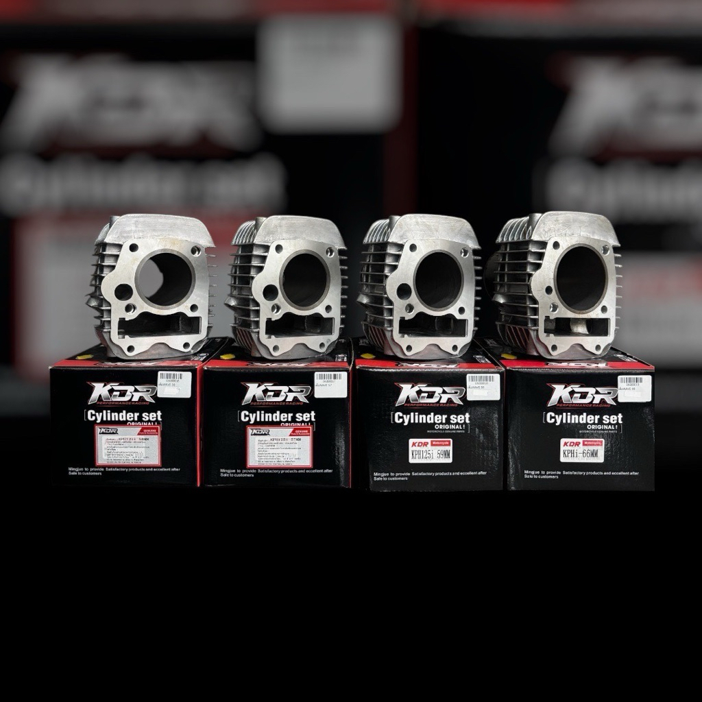 เสื้อสูบ WAVE125 ลูก 56/57/59/66 KDR