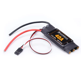 เฮลิคอปเตอร์บังคับ 40A ESC Speed Controler 2-4S พร้อม 5V 3A UBEC สําหรับเครื่องบินบังคับวิทยุ FPV