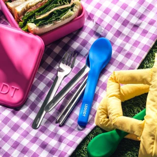 [ Midmonth โค้ด GORIMM รับ Coin 7% ] LEGODT Takeout Cutlery เซตช้อนส้อม ตะเกียบ