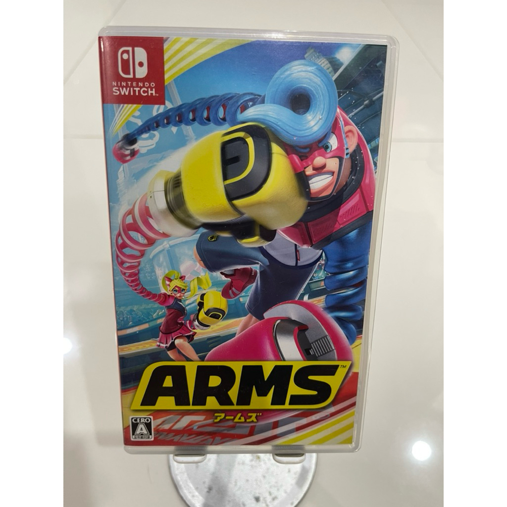 แผ่นเกมส์ nintendo switch ARMS มือ2✌🏻