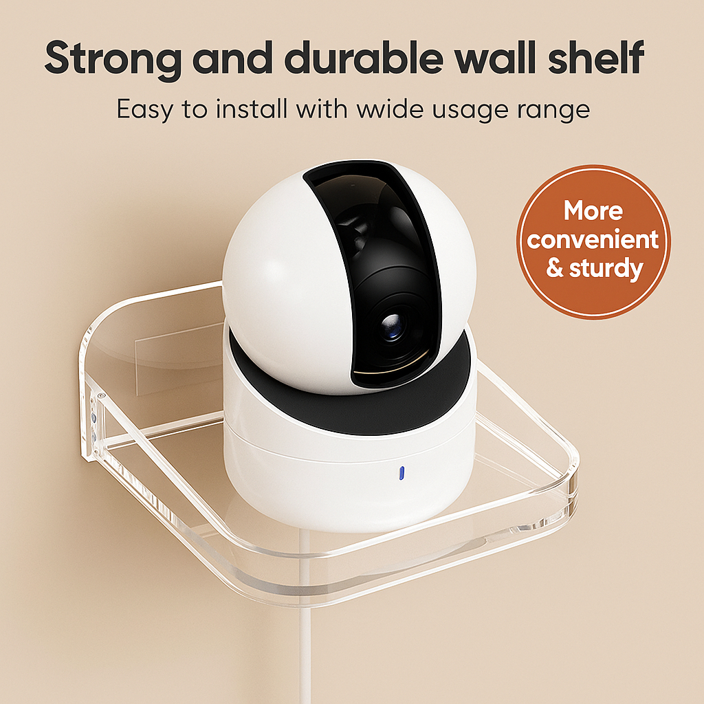 SoGood ชั้นวางเราเตอร์ ชั้นวางกล้องวงจรปิด ติดตั้งง่าย ใช้ได้กับกล้องทุกยี่ห้อ