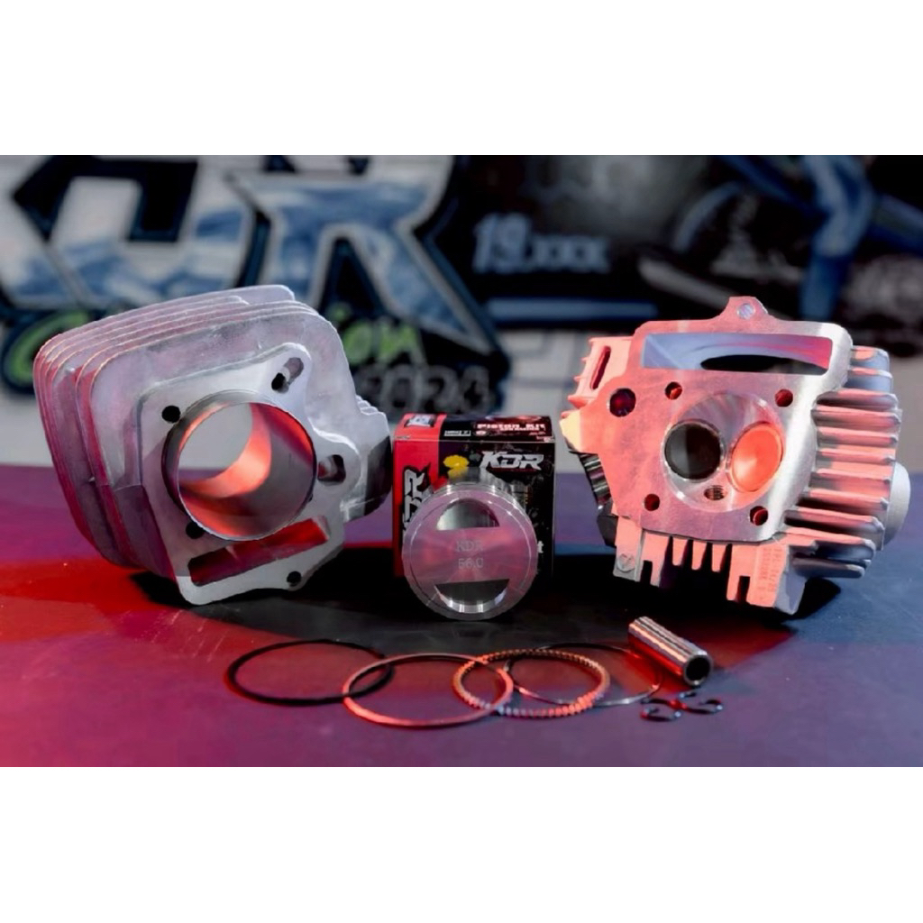 ชุด wave100 ลูก 53/56 KDR /เสื้อ+ลูก+ฝา/