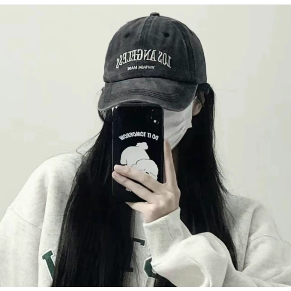 พร้อมส่งในไทย**หมวกแก๊ปกันแดด หมวกปีกแข็ง ปักตัวอักษรด้านหน้า M25