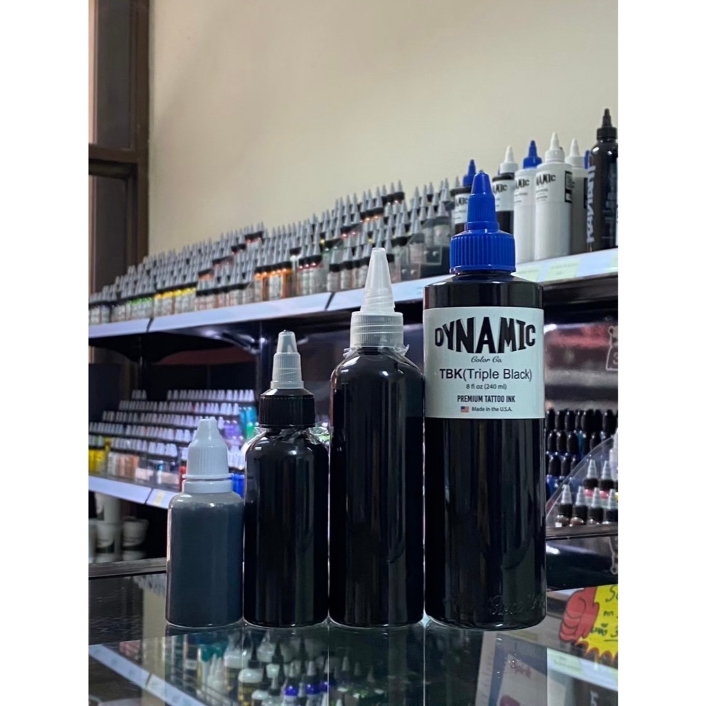 DYNAMIC TBK (Triple Black) นำเข้าจากอเมริกา หมึกแท้100% ร้านค้าในไทย