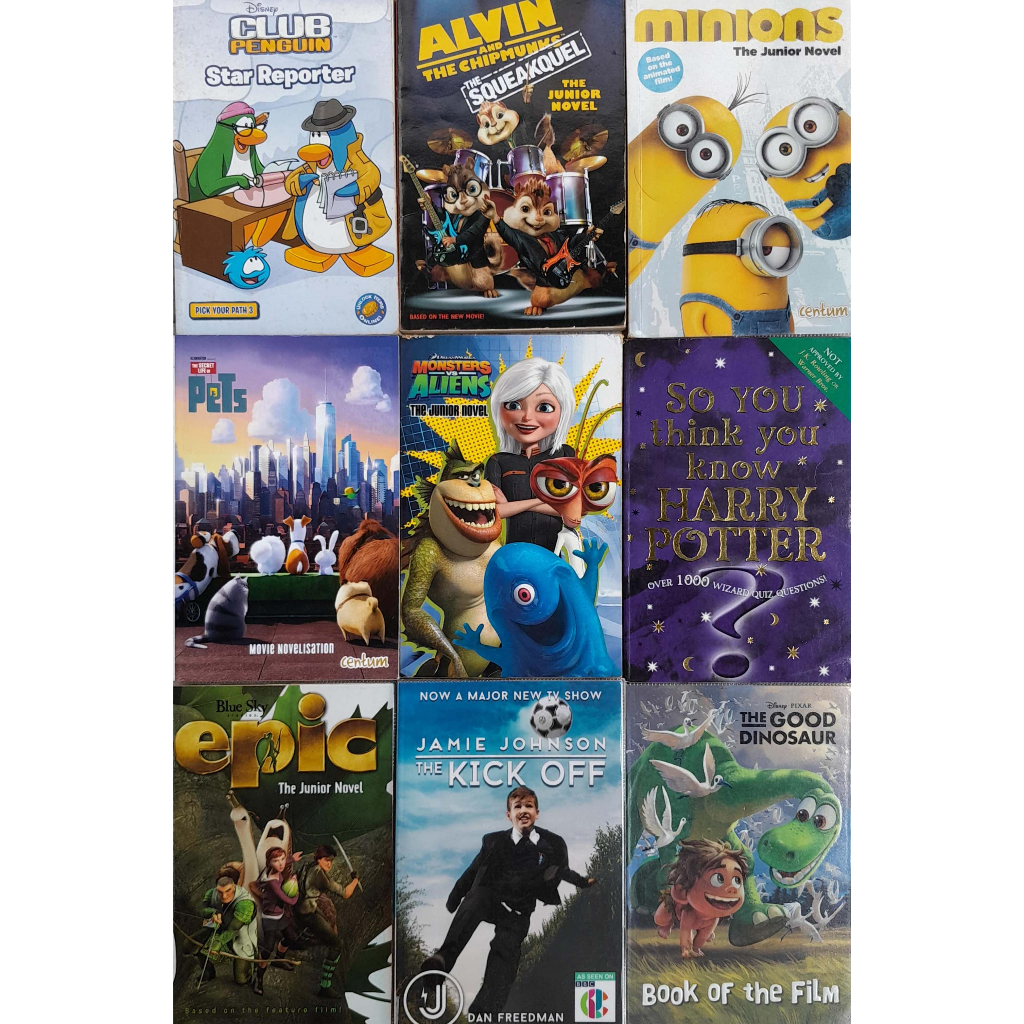 c2 junior novel and movie novelisation หนังสือมือสอง ปกอ่อน