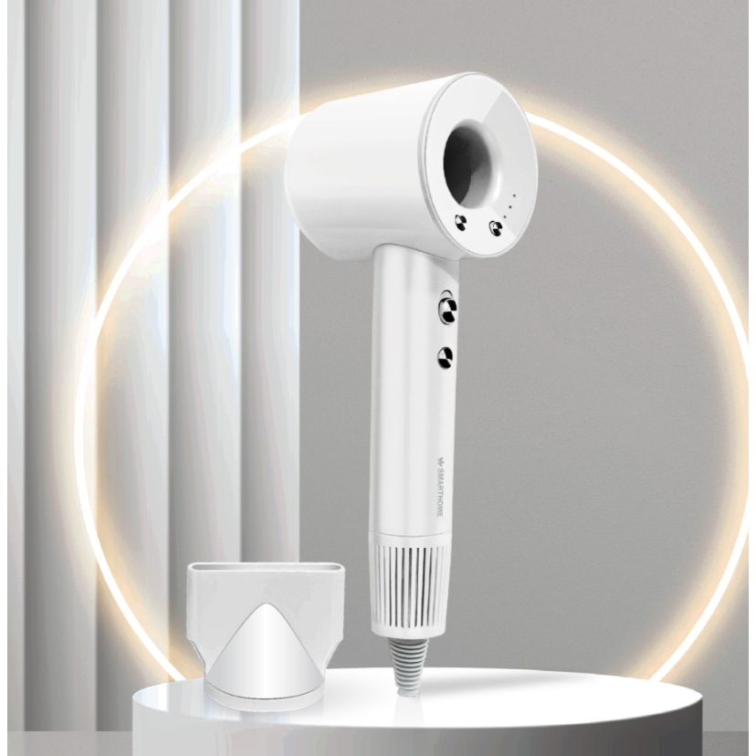 SMARTHOME 1600วัตต์ ไดร์เป่าผม ไดร์เป่าผมความแรงสูง มีไอออนลบ ลดผมชี้ฟู แห้งเร็ว รุ่น SHD-1601