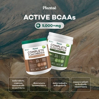 Plantae x ชาตรามือ Complete Plant Protein รส Original Thai Tea กระปุก 800g โปรตีนจากพืช plant based โปรตีนสูง แพลนเต้