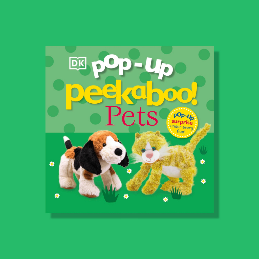 Pop-up Peekaboo! : Pets หนังสือการ์ตูน ป๊อบอัพ เสริมจินตนาการ ภาษาอังกฤษ