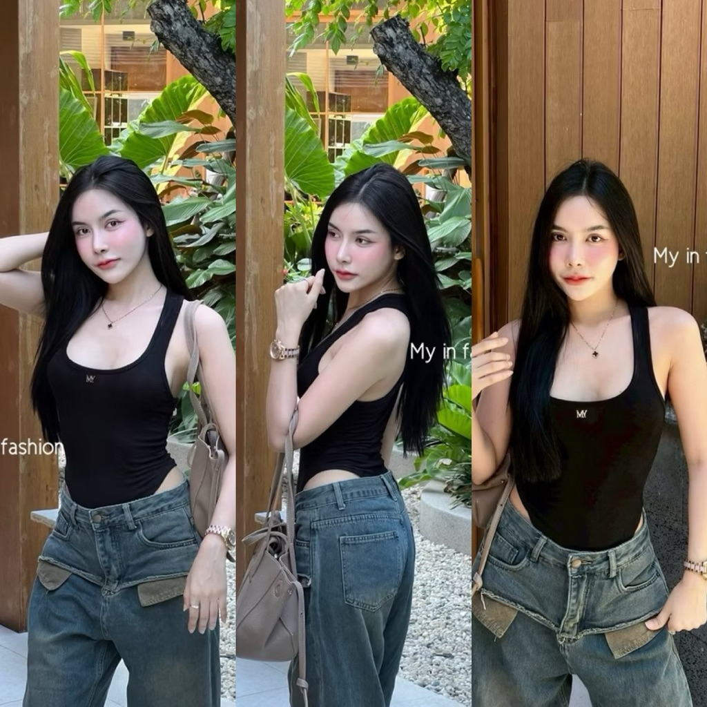 New Aarrivals บอดี้สูทกล้าม ติดอาไหล่MY