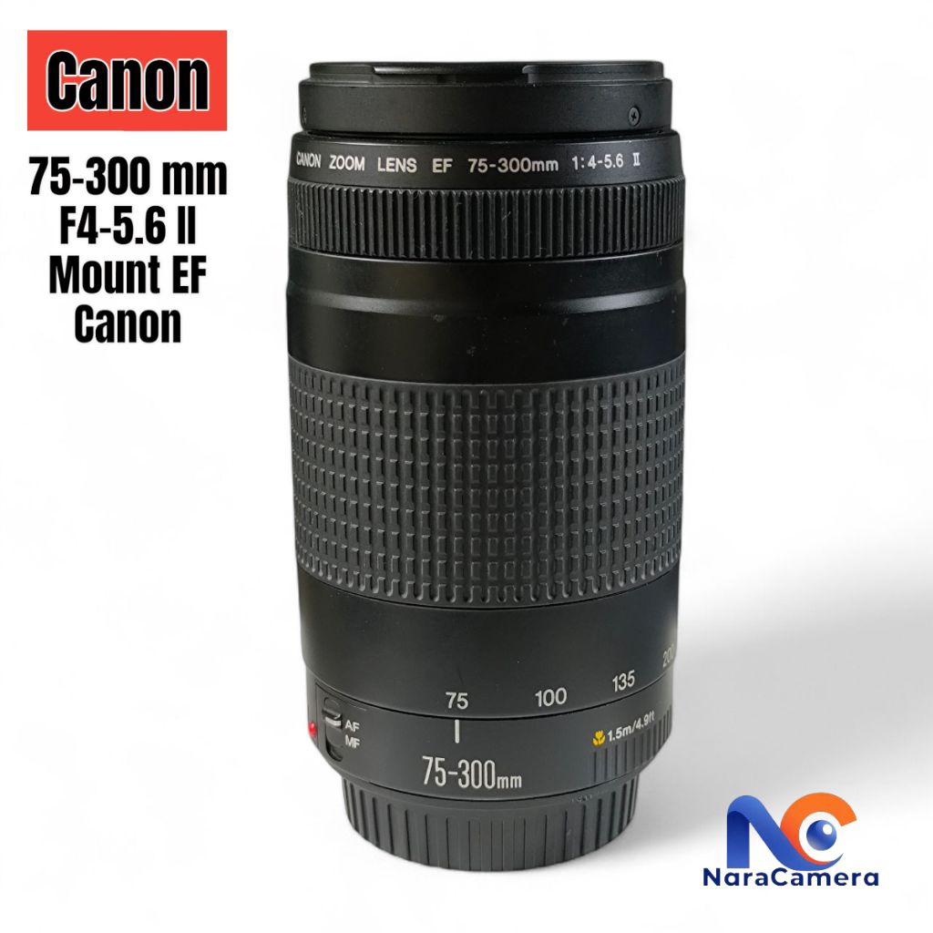 Canon EF 75-300mm F4.5-5.6 II