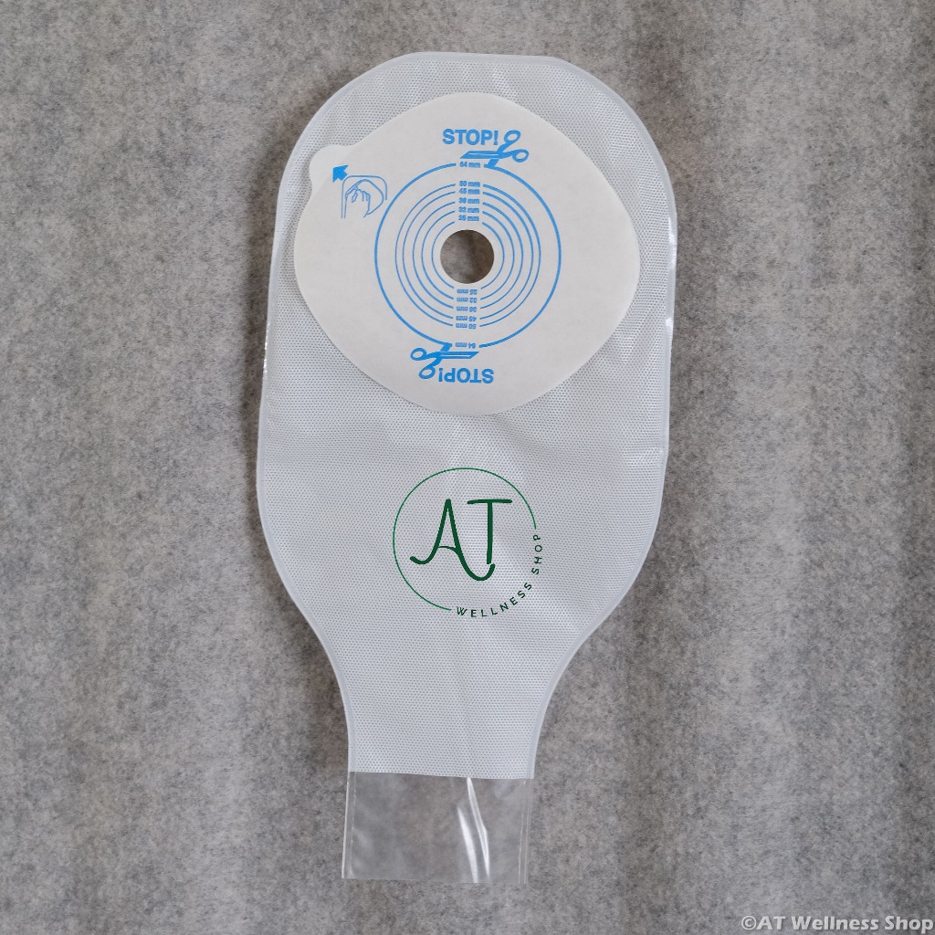 Convatec Stomadress Plus ถุงเก็บอุจจาระพร้อมแป้นในตัว แบบชิ้นเดียว ขนาด 19-64 มม. (ราคาต่อ 1 ชิ้น)(Price per 1 piece)