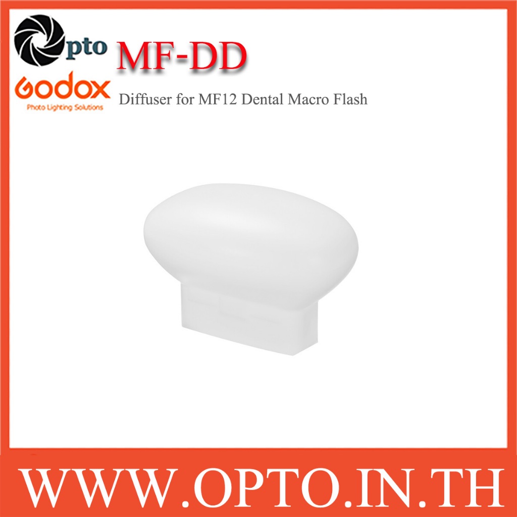 MF-DD Godox Diffuser for MF12 Dental Macro Flash ซอฟบอคขนาดเล็กสำหรับ MF12 เหมาะสำหรับทันตกรรม