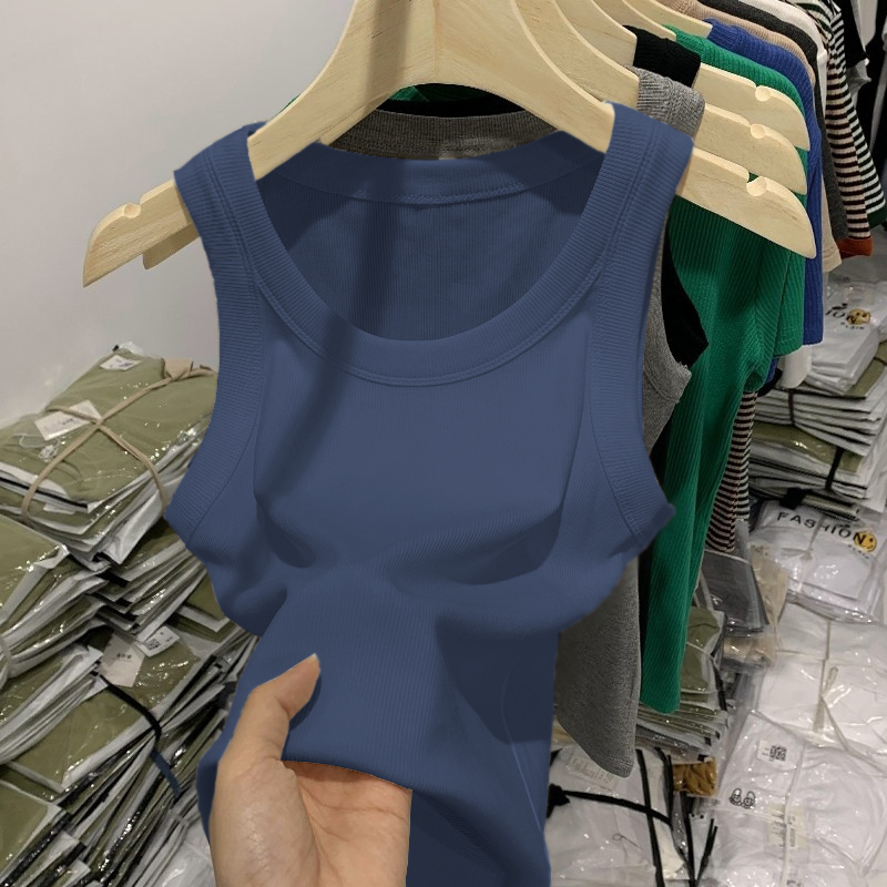 mm_home8 เสื้อกล้าม ไม่มีบราในตัว ผ้ายืดตามตัว ทรงสวยสวมใส่สบาย สำหรับผู้หญิง W888 - รูปที่ 3