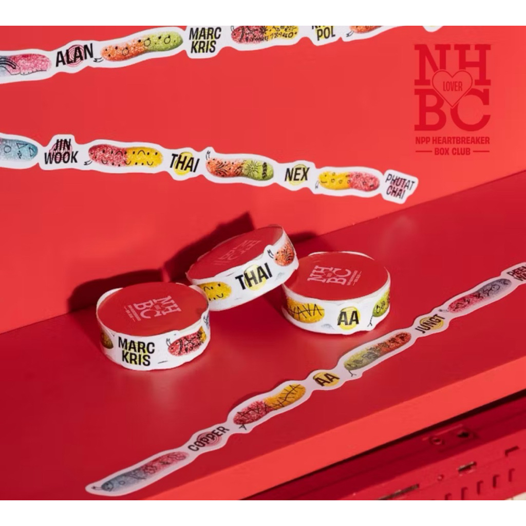 Gummy Tape เทปกัมมี่น้องงู ออกแบบโดยน้อง BUS NPP x BUS : N.H.B.C_LOVER SET