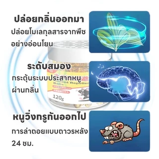 นำเข้าจากประเทศญี่ปุ่น เจลไล่หนู กำจัดหนู ใช้งานง่าย ไล่หนูตลอด 24 ชั่วโมง ใช้ได้ทั้งแม่และเด็ก