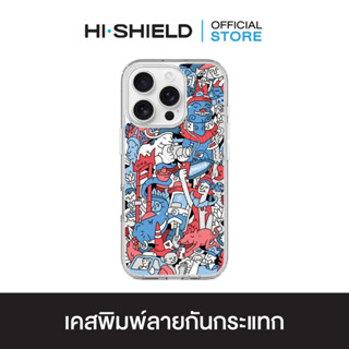 HI-SHIELD เคสใสกันกระแทก iPhone รุ่น KAMO S183 [เคส iPhone17…