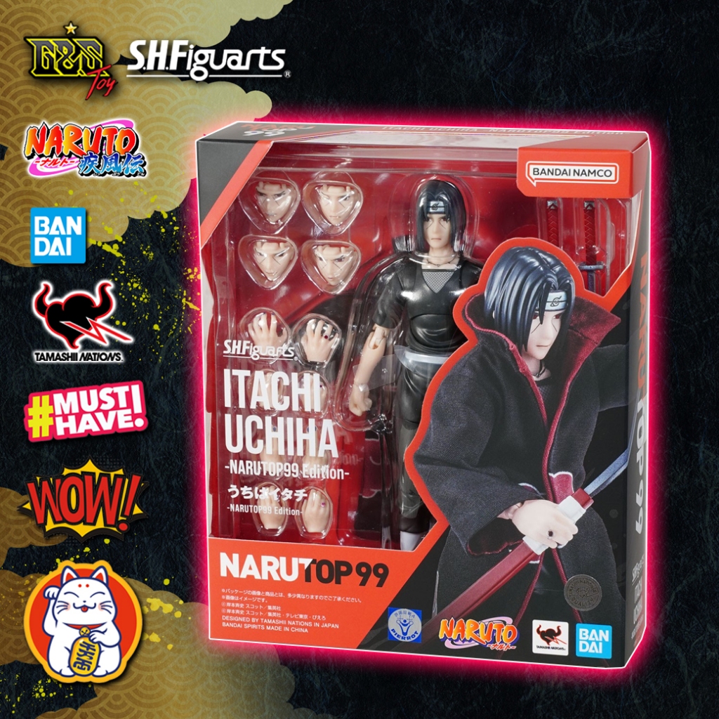 S.H.Figuarts Itachi Uchiha -NARUTOP99 Edition- จาก Naruto / นารูโตะ