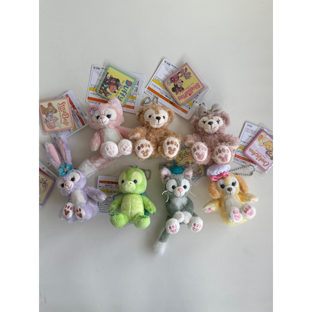 พร้อมส่ง ✅️ พวงกุญแจ Duffy and friend ท่านั่ง แท้ 100%  Disney Japan 🇯🇵