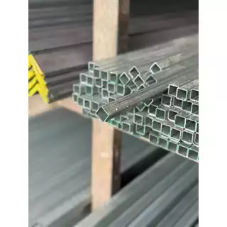 เหล็กกล่องกัลวาไนซ์ ขนาด 3/4"x3/4" นิ้ว มาตรฐาน มอก. หนา 1.0 มม. และ 1.1 ความยาว 100-200 ซม