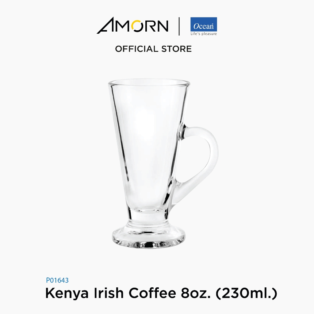AMORN - (Ocean) P01643 Kenya Irish Coffee 8oz. (230ml.) - แก้วไอริชคอฟฟี่ แก้วโอเชี่ยนกลาส Kenya Iri