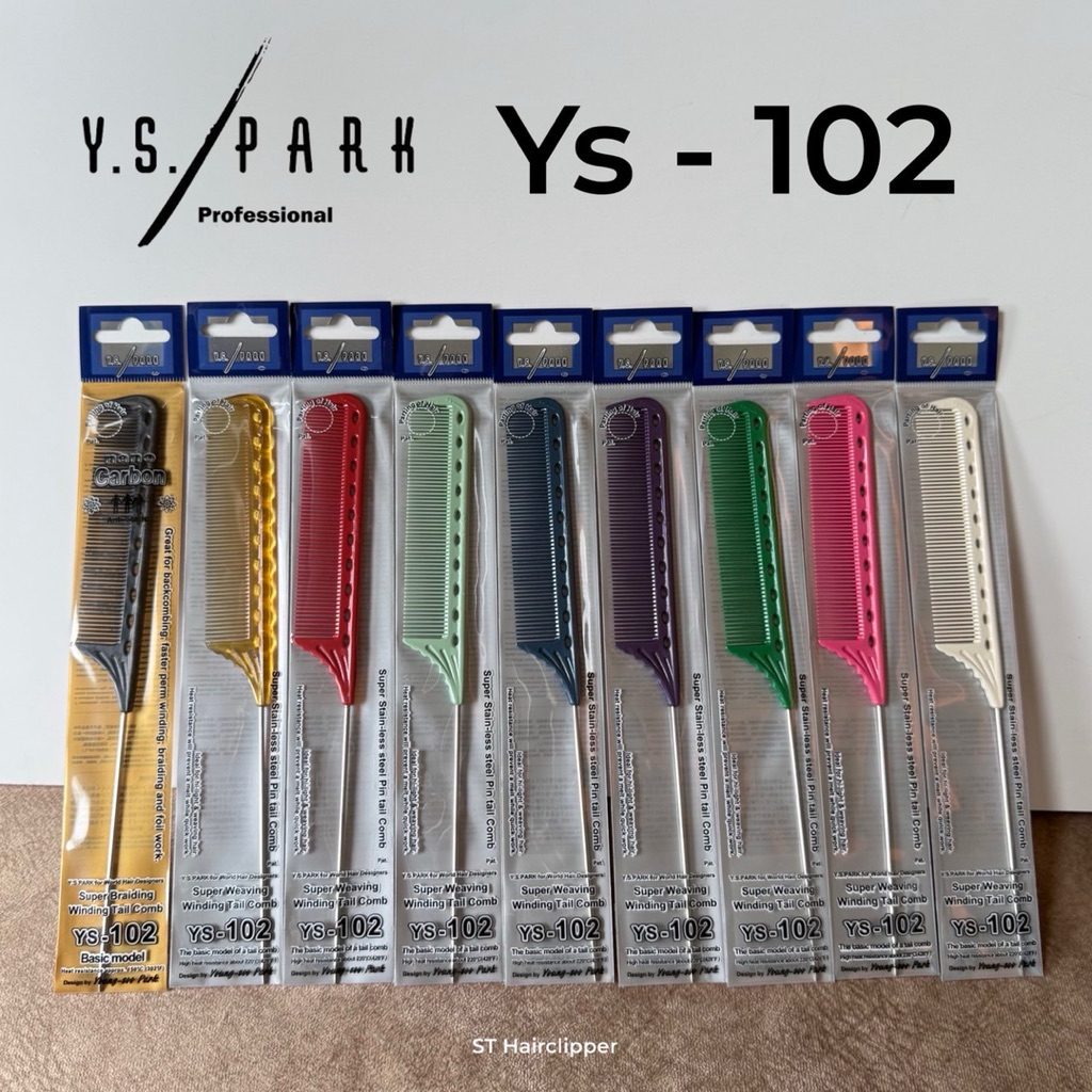 หวีYS-102 เป็นหวีหาง ขนาด 220mm นำเข้าจากญี่ปุ่น ของแท้ 100% Made in Japan