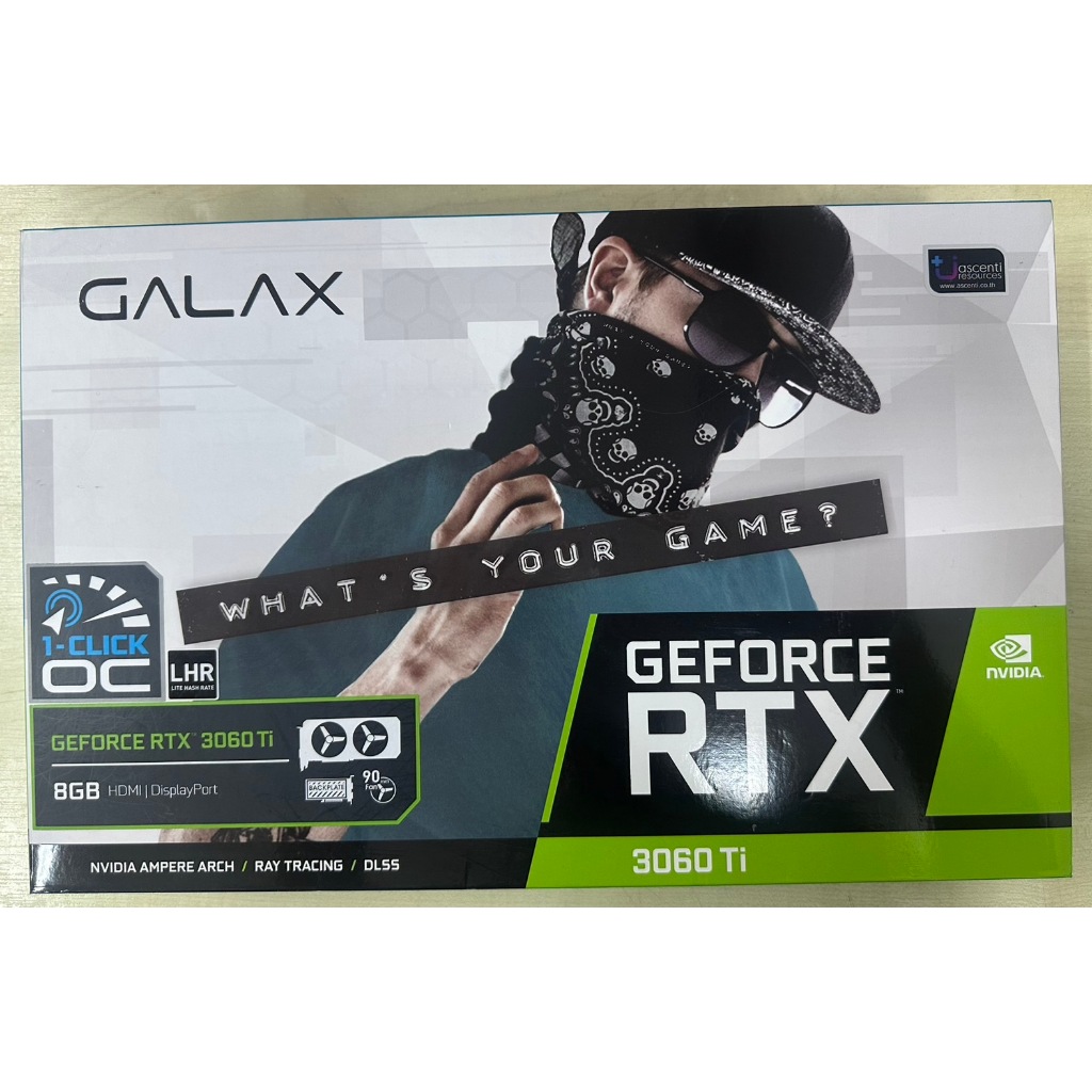 GALAX GEFORCE RTX 3060 TI 8GB [มือสอง]