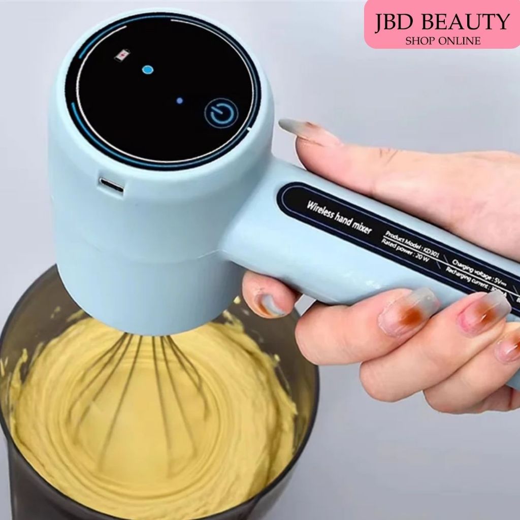 (พร้อมส่ง) เครื่องตีสีไฟฟ้า เครื่องผสมสีย้อมผม ขนาด 9.5x20 cm เครื่องตีสี เครื่องผสมสีไฟฟ้า - รูปที่ 2