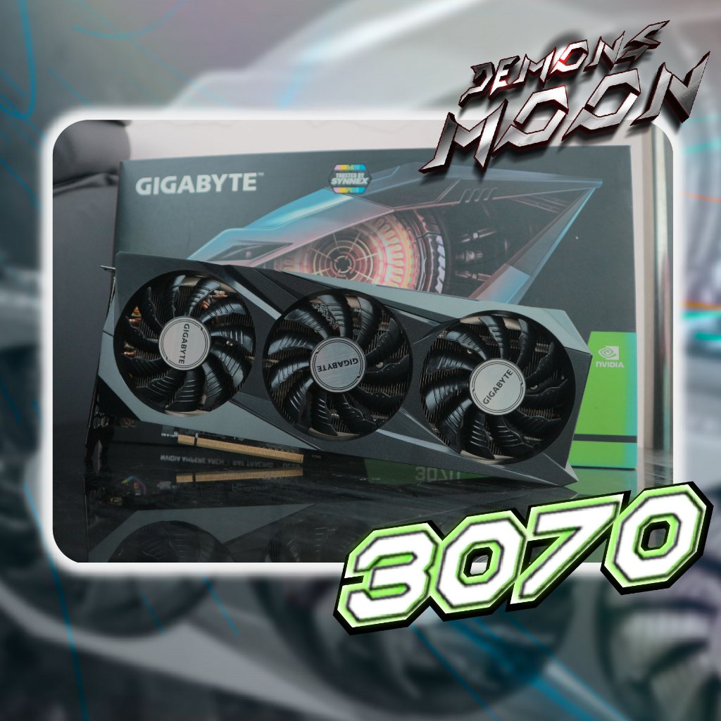 3070 RTX GeForce RTX 3070 GAMING OC 8G + ประกัน Demons moon7วัน