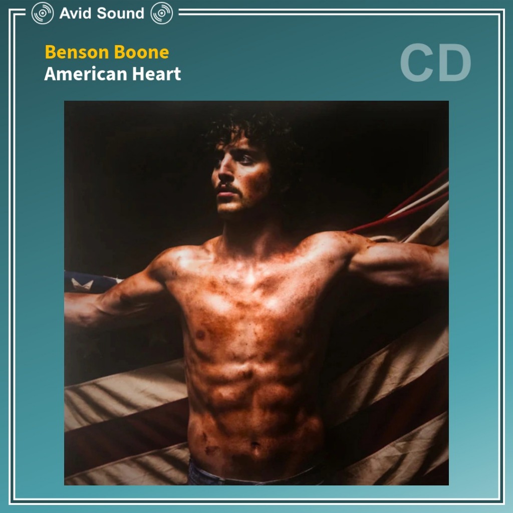 CD แผ่นซีดี Benson Boone American Heart ใหม่ ซีล Benson Boone CD