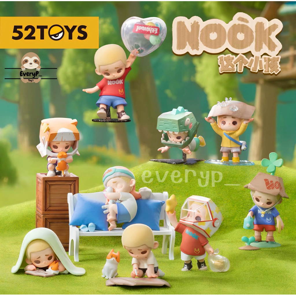 (ส่งด่วน) กล่องสุ่ม ⭐️ Nook The Kid 52Toys nook นุ๊ก