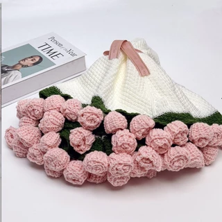 ผ้าห่มช่อกุหลาบ สินค้าสำเร็จรูป size: 60/80/110/160cm ของขวัญวันวาเลนไทน์
