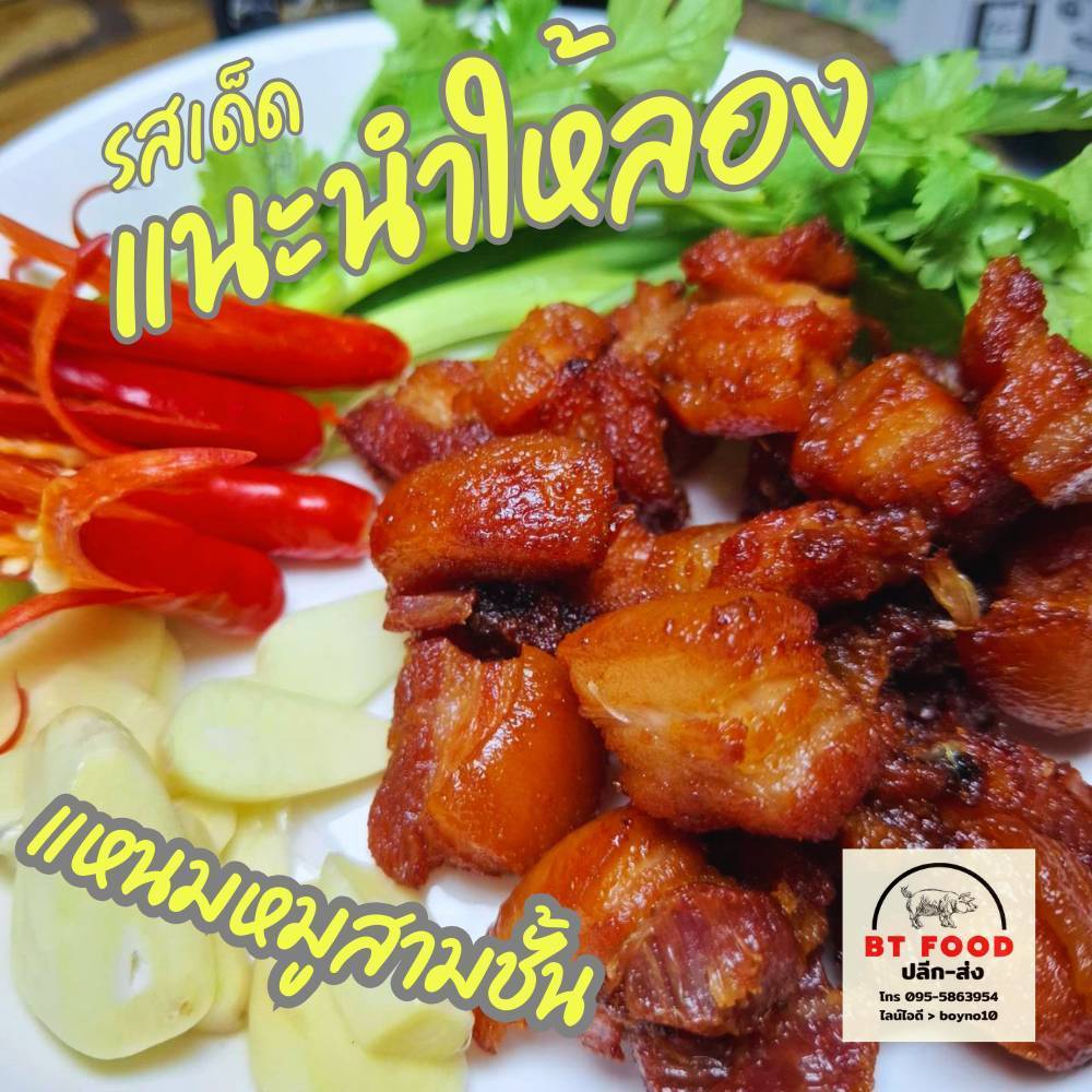 แหนมหมูสามชั้น แพ็คละ 500 กรัม อร่อยสะอาด ปลอดภัย ผลิตด้วยกรรมวิธีธรรมชาติ ถูกที่สุด ยังไม่ทอด