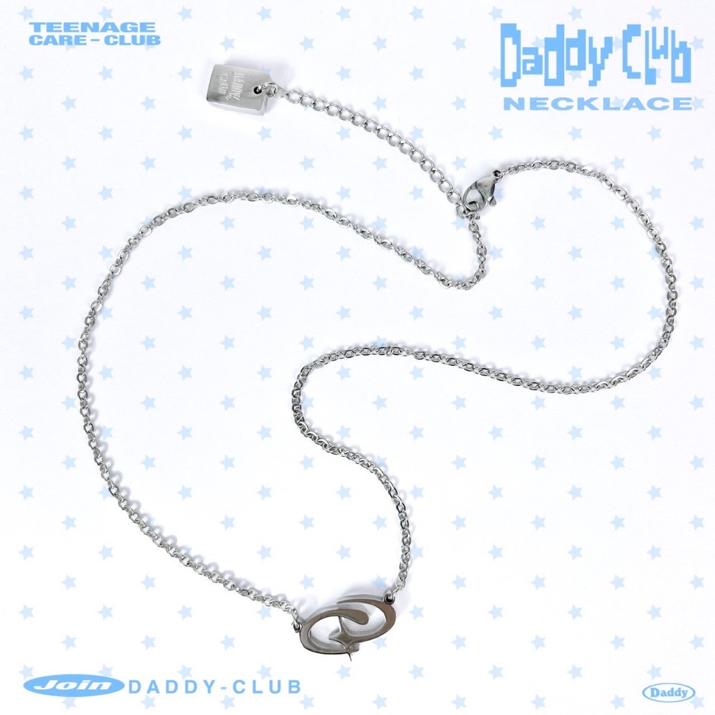 DADDYCLUB | Daddy Club Necklace สร้อยคอ daddy club สุดน่ารัก