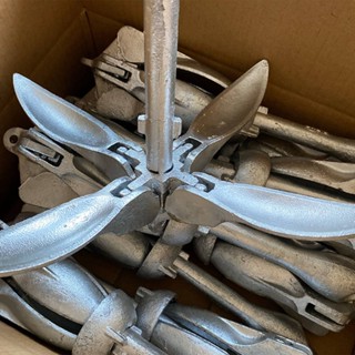 สมอเรือ boat anchor พุกขนาดเล็กชุบด้วยไฟฟ้า กะทัดรัด พับเก็บ…