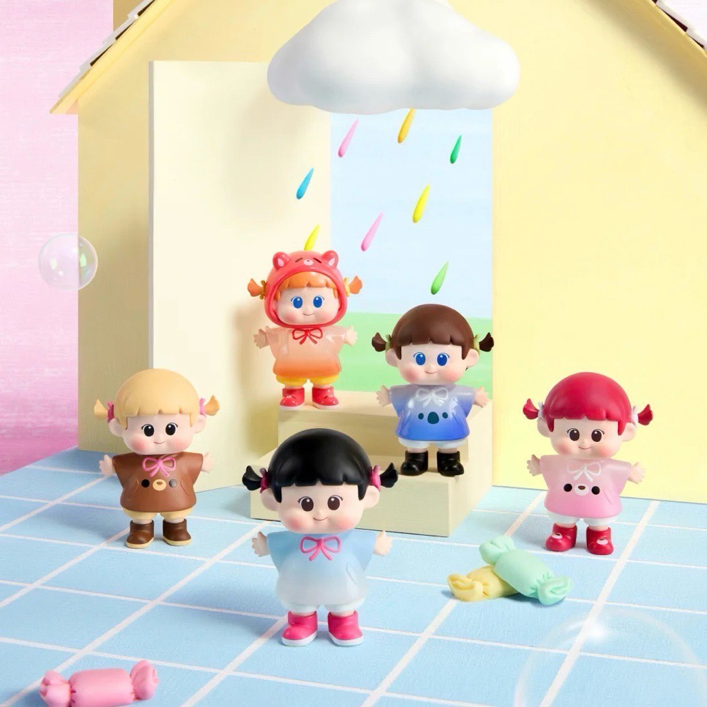 (สั่งซื้อผ่านไลฟ์ลด100.- | แบบสุ่ม) Yuuna Playful Raincoat Blind Box