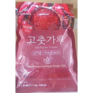 CJ Itswell Korean Red Pepper Powder 500g พริกป่นเกาหลี ซีเจ อิทส์เวล 고추가루 500g 김치용, 조미용