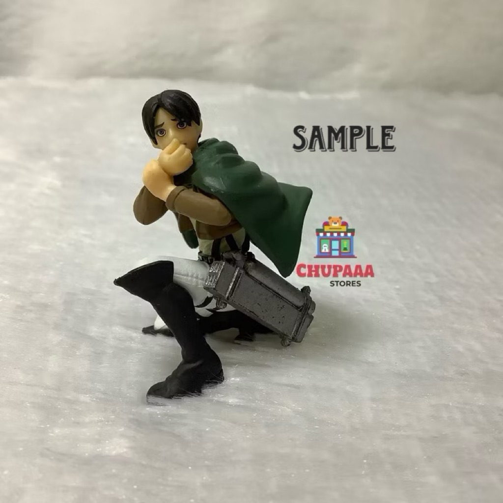 [มือ1] Attack on Titan Figure Ghibli Real Figure Collection Wave 1 Eren Yeager | ผ่าภิภพไททัน เอเลน 