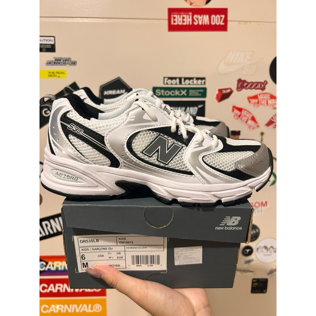 แท้💯‼️♥️ NB GR530LB สินค้ารับประกันแท้ตลอดชีวิต สีpanda แต่งตัวง่าย⚪️⚫️