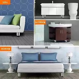 4 ชิ้น ขาโต๊ะ ขารองชั้น ขาเหล็ก ขาตู้ ขาเตียง ขารองโซฟา ขาโซฟา ขาเฟอร์นิเจอร์ ขารองเฟอร์นิเจอร์ อะไหล่โซฟา
