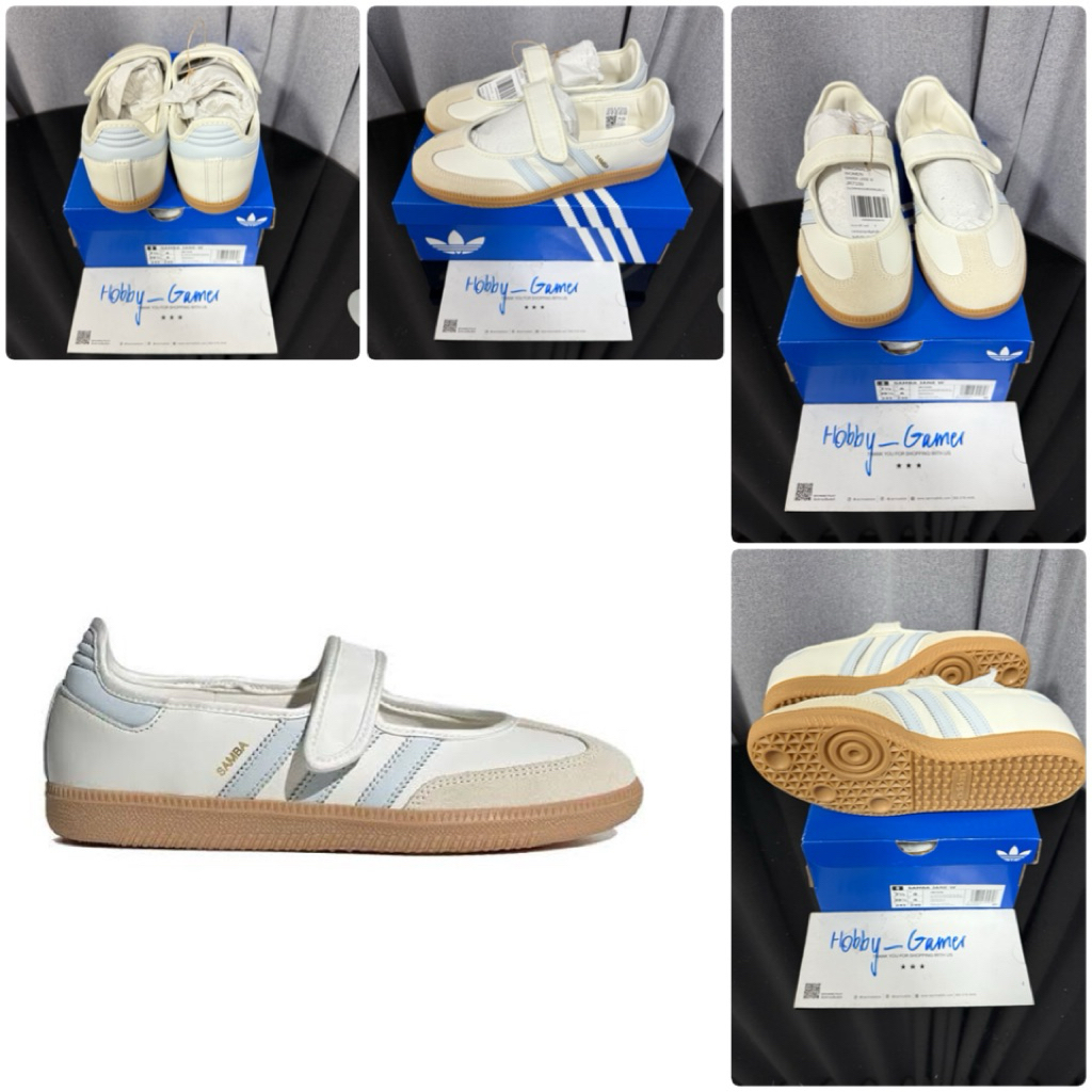 (มือ1 พร้อมส่งด่วน🇹🇭 ถูกที่สุด!! ของแท้💯) size 7.5us/24cm Adidas originals Samba Jane JR7339 รองเท้า
