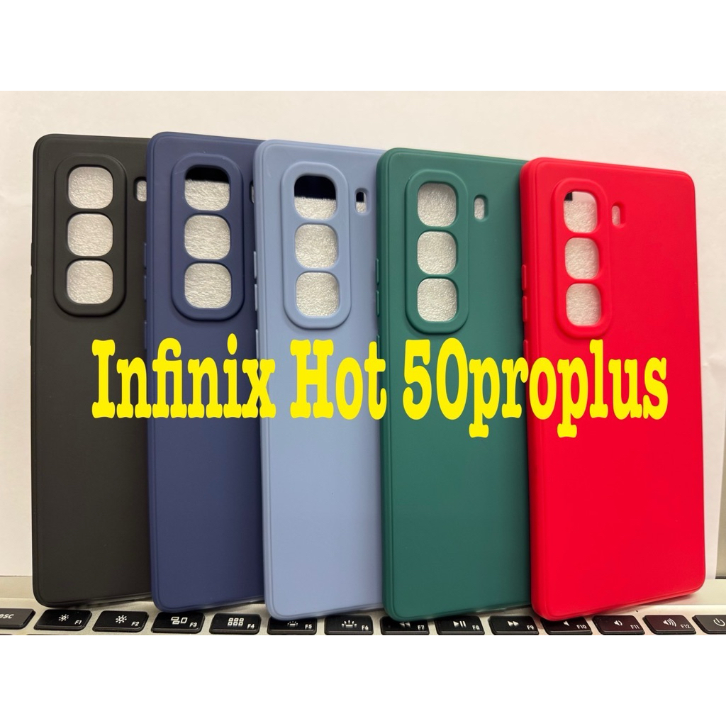 {ส่งจากไทย} เคสTPUนิ่มสีพาสเทล สำหรับ lnfinix Hot50proplus Hot60(4G) Hot60i Hot60pro Hot60proplus